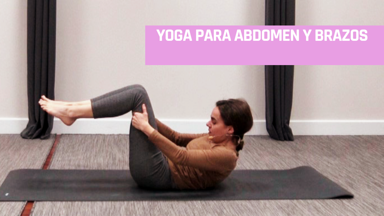 yoga para abdomen y brazos