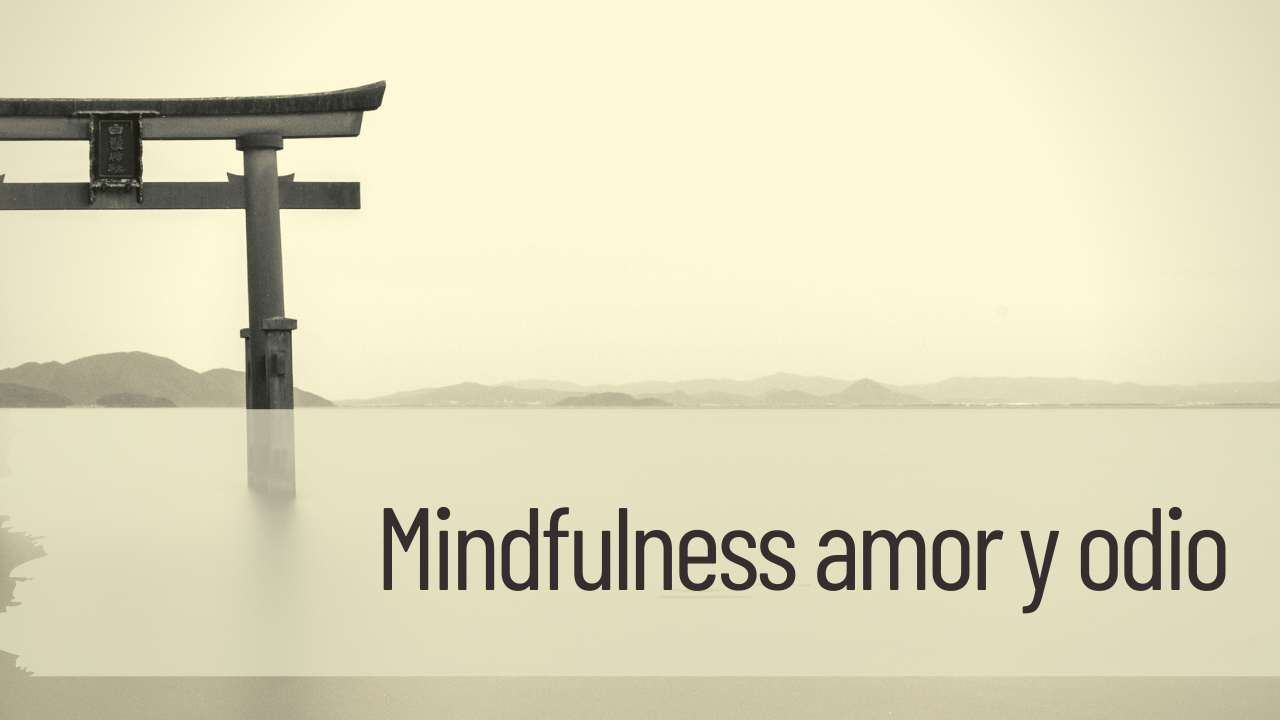 mindfulness amor y odio