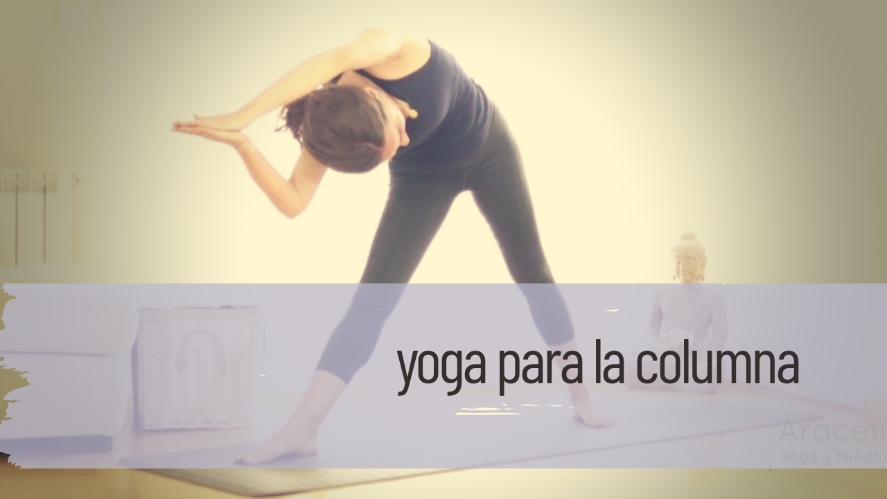 yoga para la columna