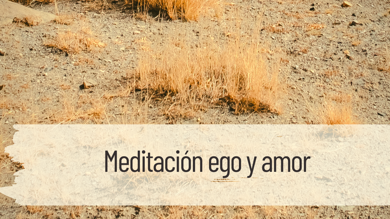 meditación ego y amor